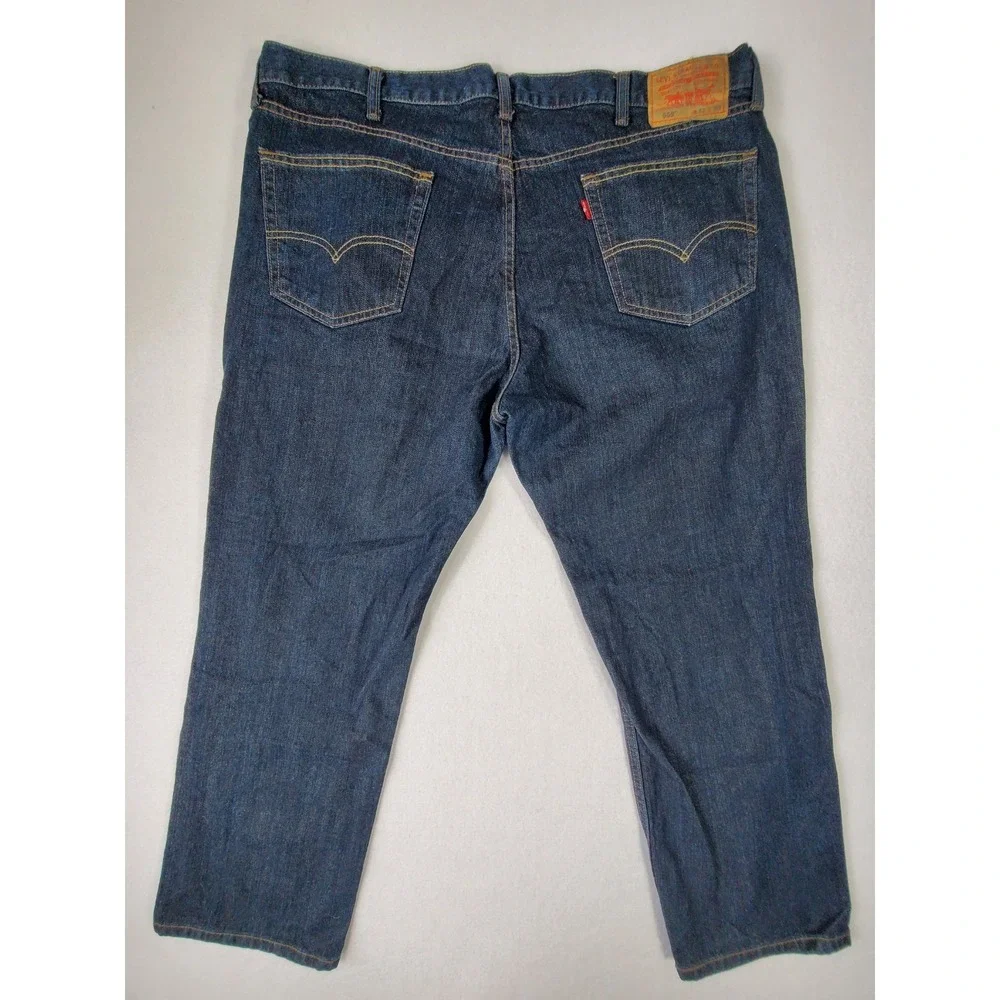 Levi's 559 Relaxed Straight Jeans Mens 42x30‎ Blue Medium Wash Denim